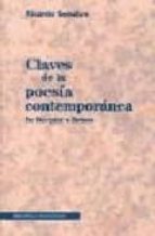 Portada del Libro Claves De La Poesia Contemporanea De Becquer A Brines